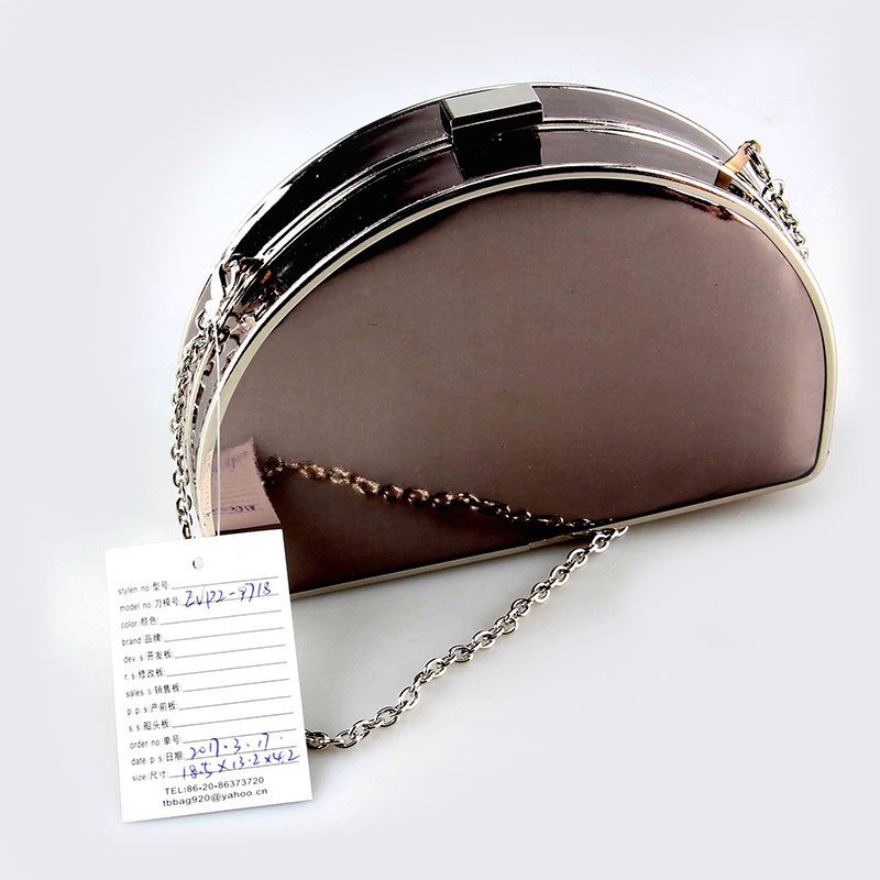 TOP-BEAUTY Arts & Crafts 2018 China wholesale Mirror PU Evening Bag For Ladies image2